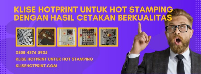 Klise Hotprint untuk Hot Stamping, Malang, 0858-4376-5905